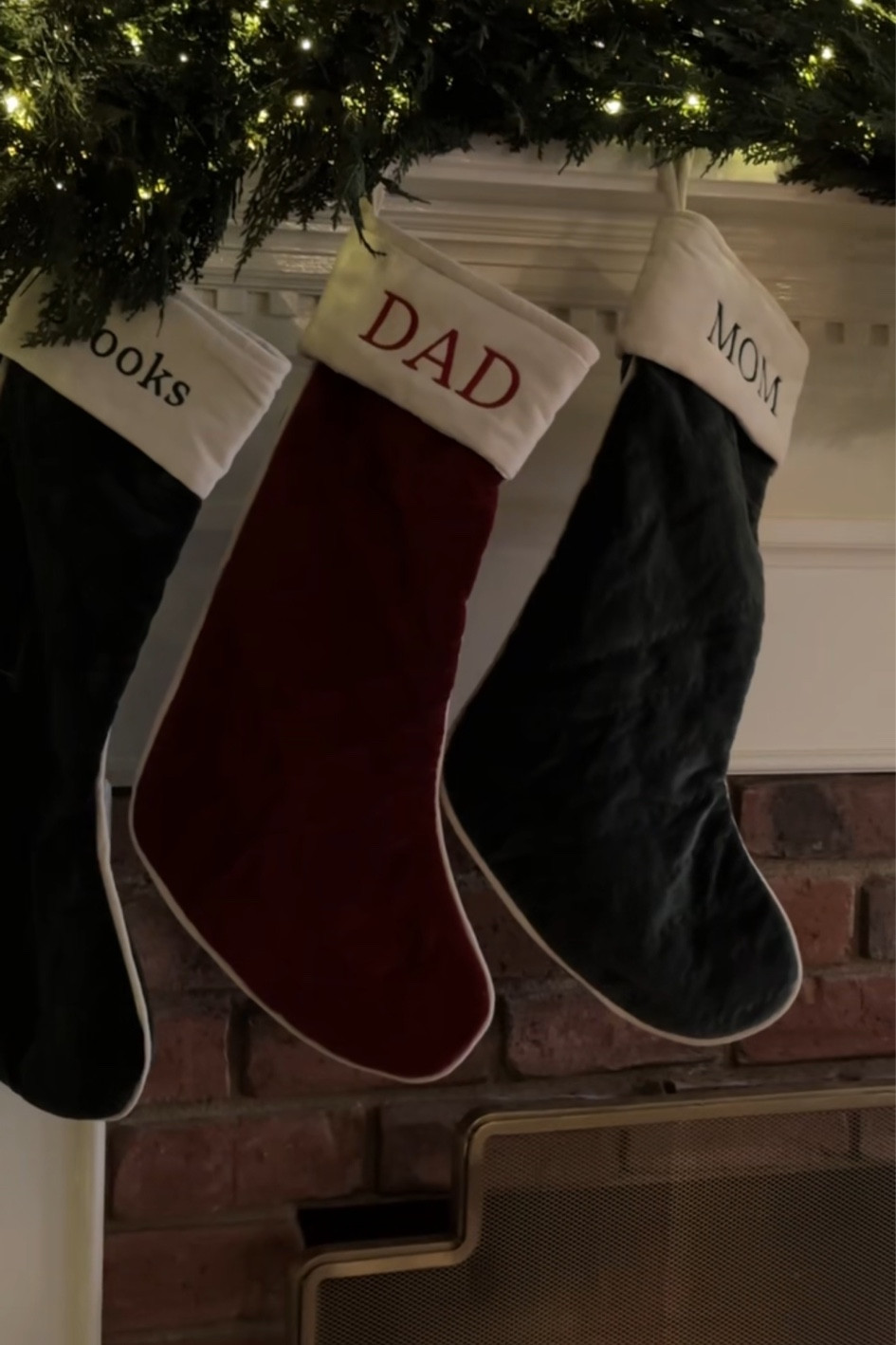 Stockings & Garland✨

#LTKHoliday #LTKHome #LTKSeasonal