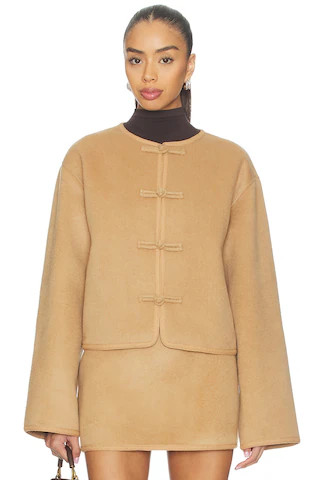 Tularosa Claudette Coat in Camel from Revolve.com | Revolve Clothing (Global)