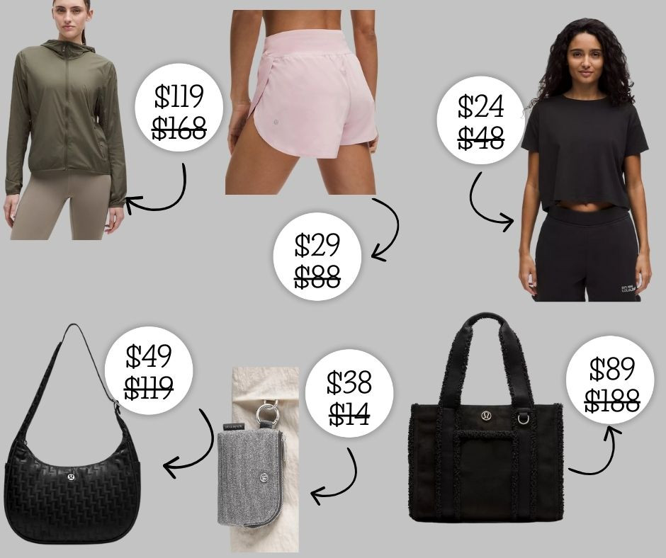 🚨 lululemon deals you don’t want to miss 🚨
Fresh markdowns just dropped and some of these are 50% off (or more) 👀

We’re talking jackets, shorts, tees and accessories — the kind of staples that rarely sit this low in price.
Best part? These are the pieces you’ll actually wear on repeat. 

 