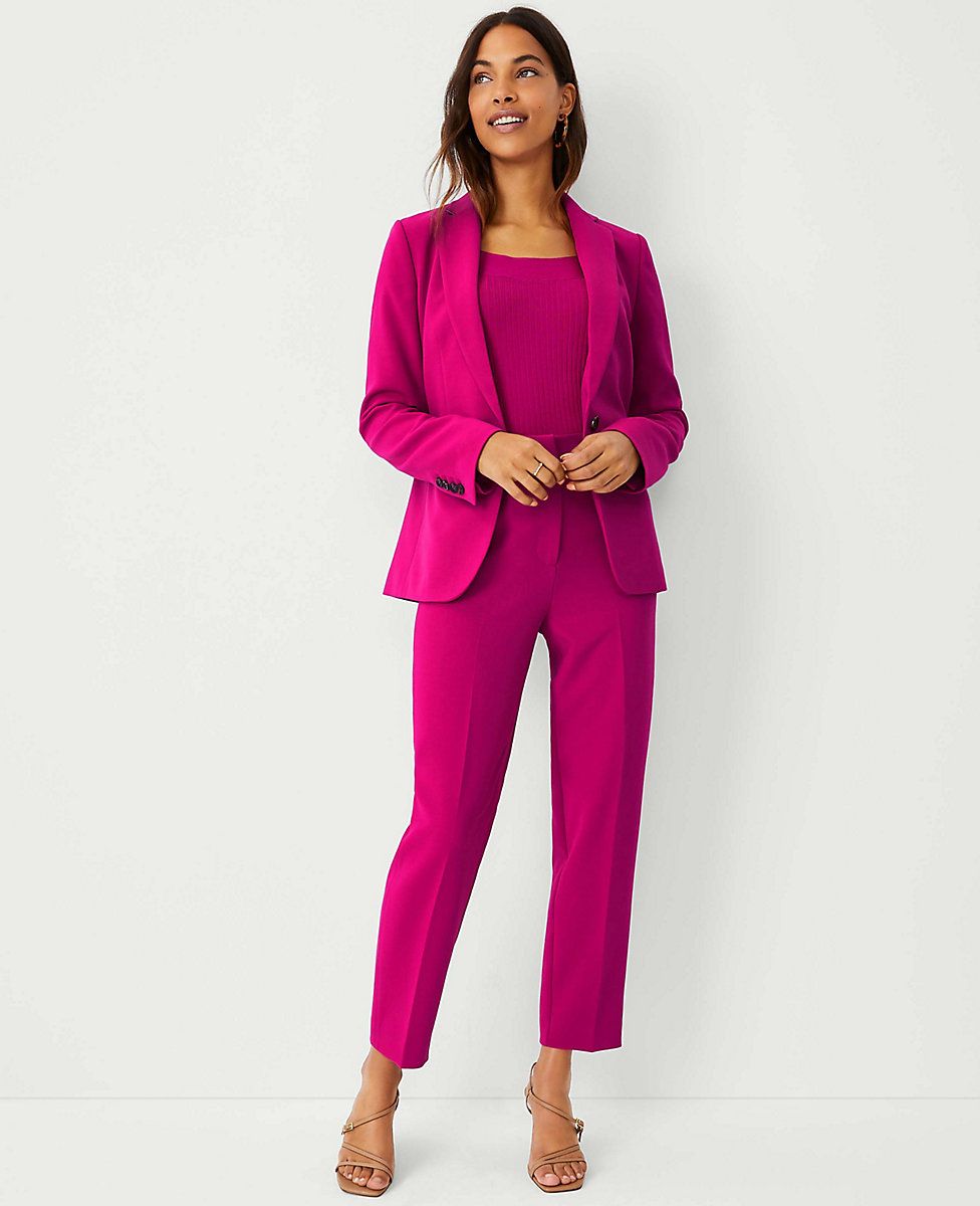 The High Waist Slim Pant | Ann Taylor (US)