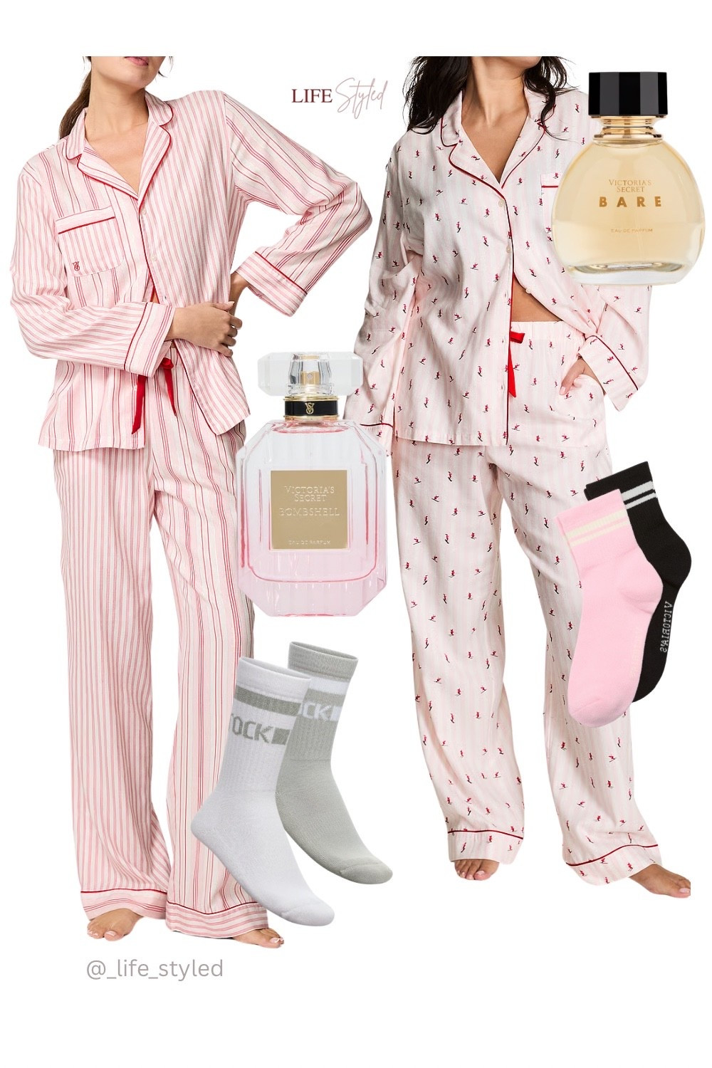 Cozy girl era = unlocked ✨ VS PJs, pick-your-fave socks, and two VS perfumes — America’s #1 (1,000+ bottles sold today!) or the trending banger (800+ sold today). Main character energy: confirmed 💗

#LTKSaleAlert #LTKHoliday #LTKGiftGuide