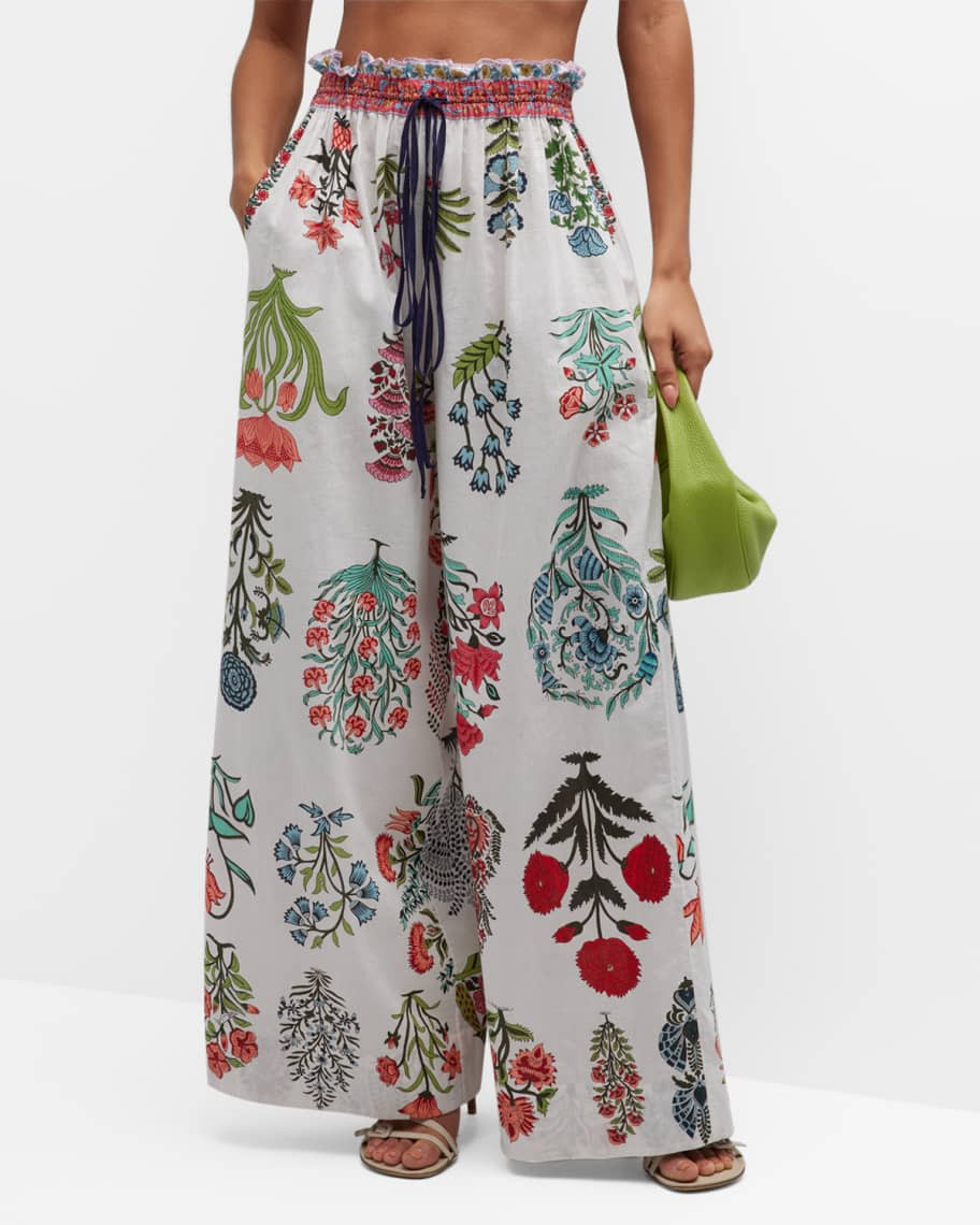 Alix of Bohemia Margie Printed Drawstring Pants | Neiman Marcus