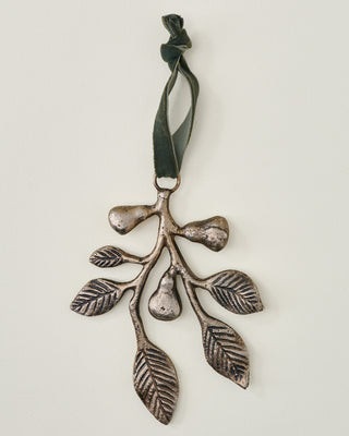 Pewter Pear Drop Ornament | Magnolia