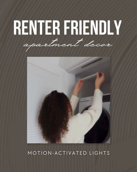 Renter-friendly way to add light to dark spots in your home. This motion-activated light attaches magnetically so you can easily take off to recharge as needed.

#LTKVideo #LTKhome #LTKfindsunder50