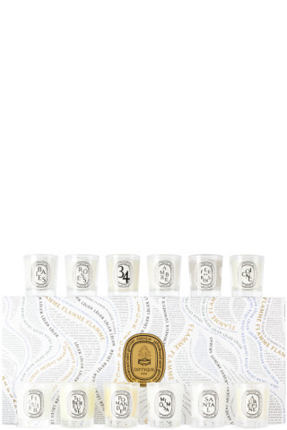 diptyque - Mini Signature Candles Set, 12 pcs | SSENSE