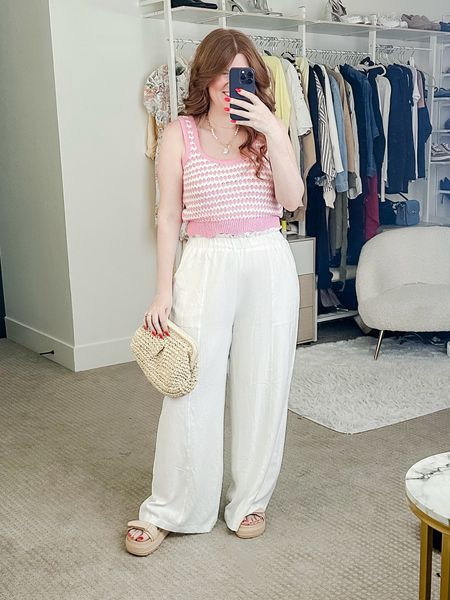 Summer outfit from amazon. Love these linen pants! 

Vacation outfit. Casual outfit. 

#LTKMidsize #LTKStyleTip #LTKFindsUnder50