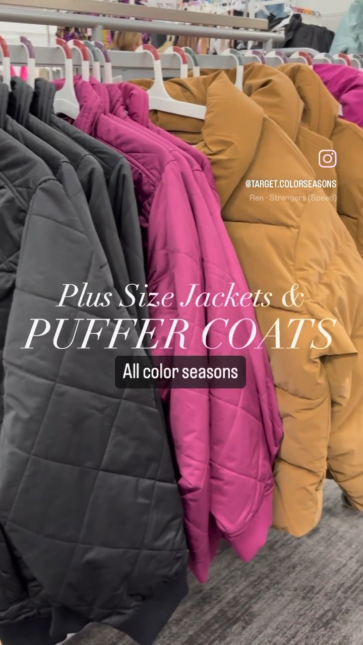 Plus size coats discount target