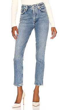 Citizens of Humanity Charlotte High Rise Straight Jeans in Dresden from Revolve.com | Revolve Clothing (Global)
