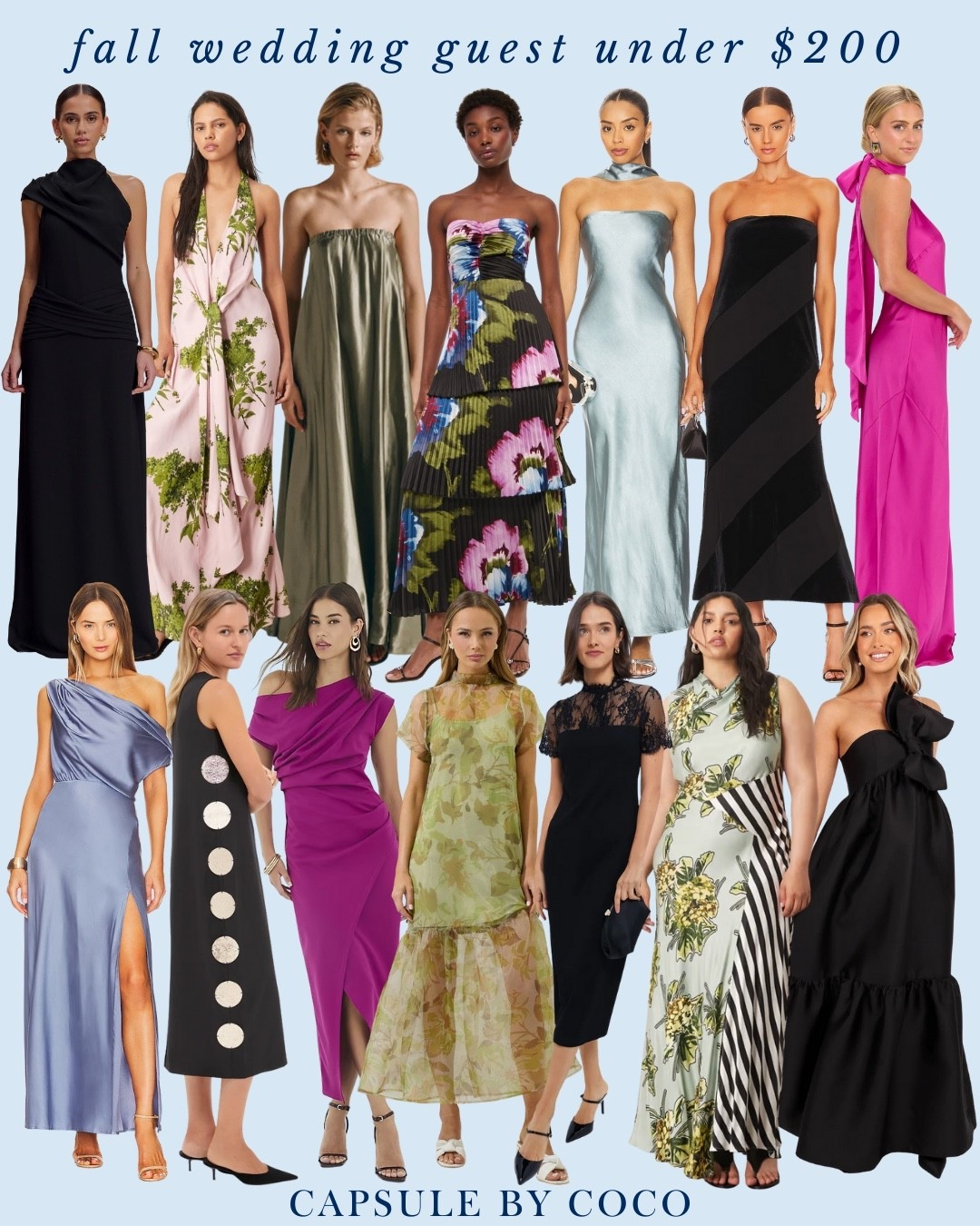 FALL WEDDING GUEST DRESSES UNDER $200 🍂

Fall wedding guest dress, fall wedding guest dresses, wedding guest dress, wedding guest dresses, formal dresses, formal dress, fall formal, fall formal dresses, fall formal dress, gown, fall gown, fall gowns, formal gown, fall formal gown, wedding guest, rehearsal dinner, bridesmaid dress, cocktail dress, cocktail attire, fall ready, fall fashion, fall wardrobe, wedding guest dress under $200, fall wedding guest dress under $200, wedding guest dresses under $200, fall wedding guest dresses under $200, floral gown, floral wedding guest dress, floral wedding guest dresses, CapsuleByCoCo, Capsule By CoCo

#LTKWedding #LTKParties #LTKSeasonal