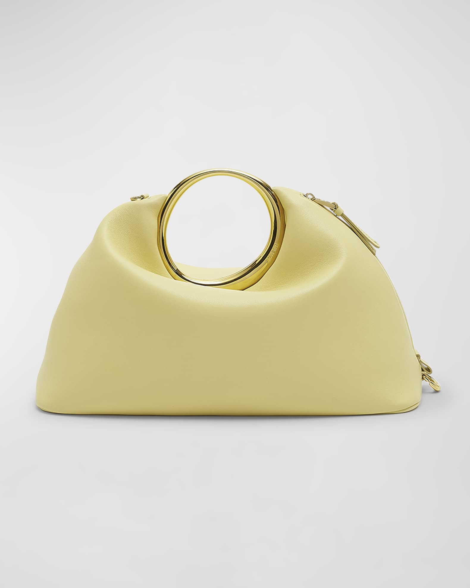 Jacquemus Le Calino Ring Top-Handle Bag | Neiman Marcus