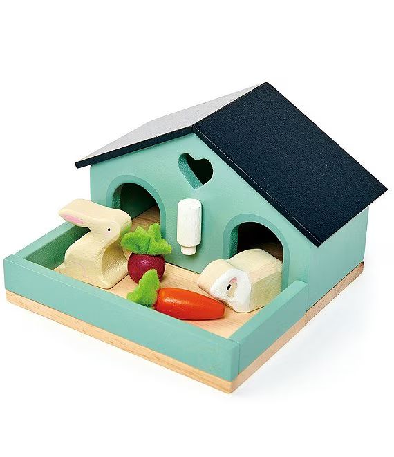 Pet Rabbit Wooden Toy Set | Dillard's