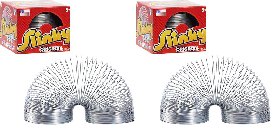 Just Play The Original Slinky Walking Spring Toy, 2.75-inch Diameter Metal Slinky, Fidget Toys (P... | Amazon (US)