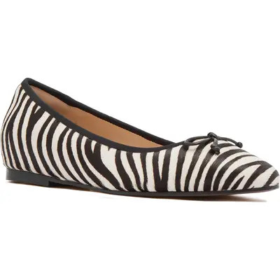 FRANKIE4 Trinity Flat in Silver Snake Embossed at Nordstrom, Size 9 | Nordstrom
