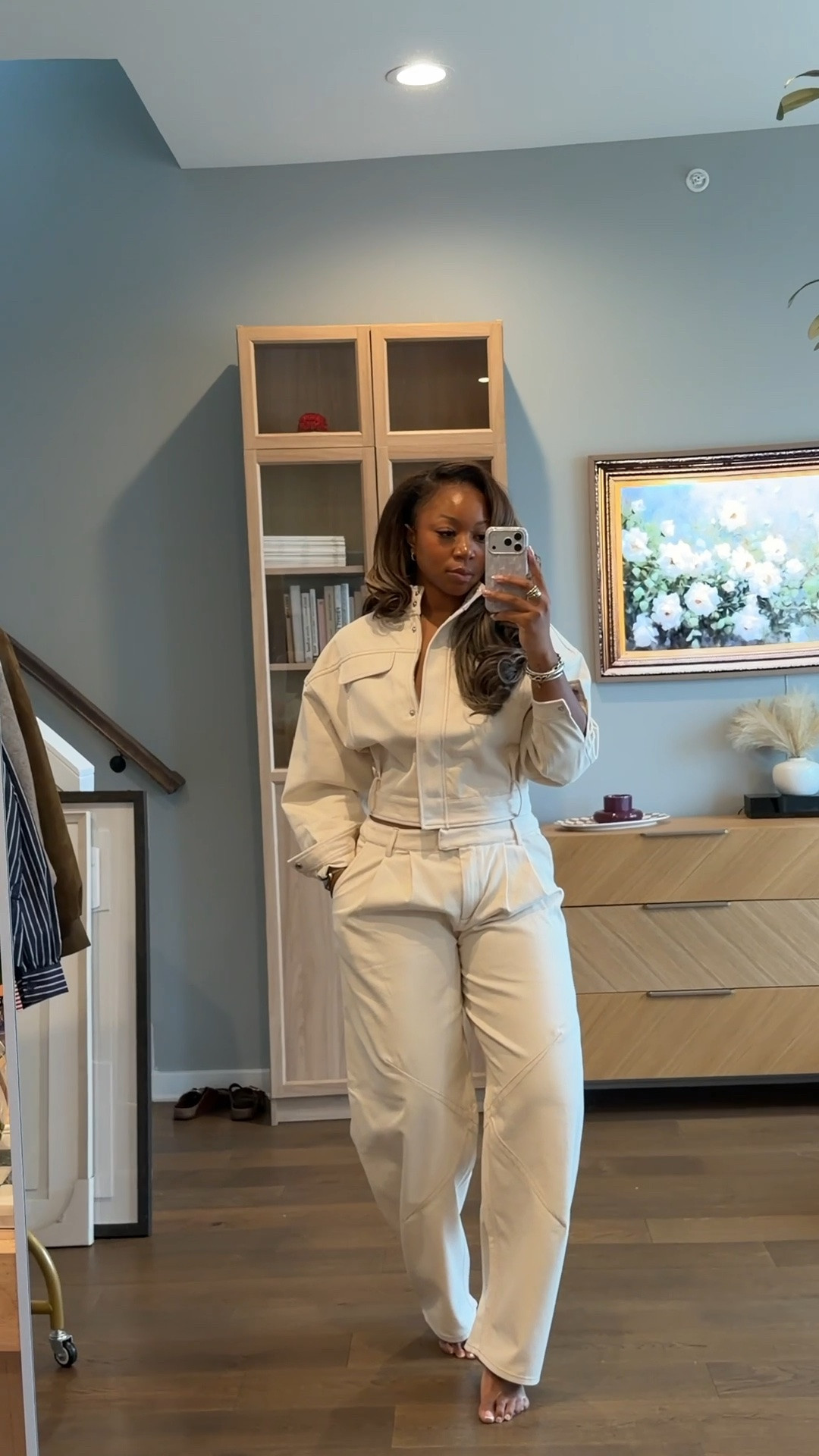 Love this set!! Wearing small jacket XL bottoms