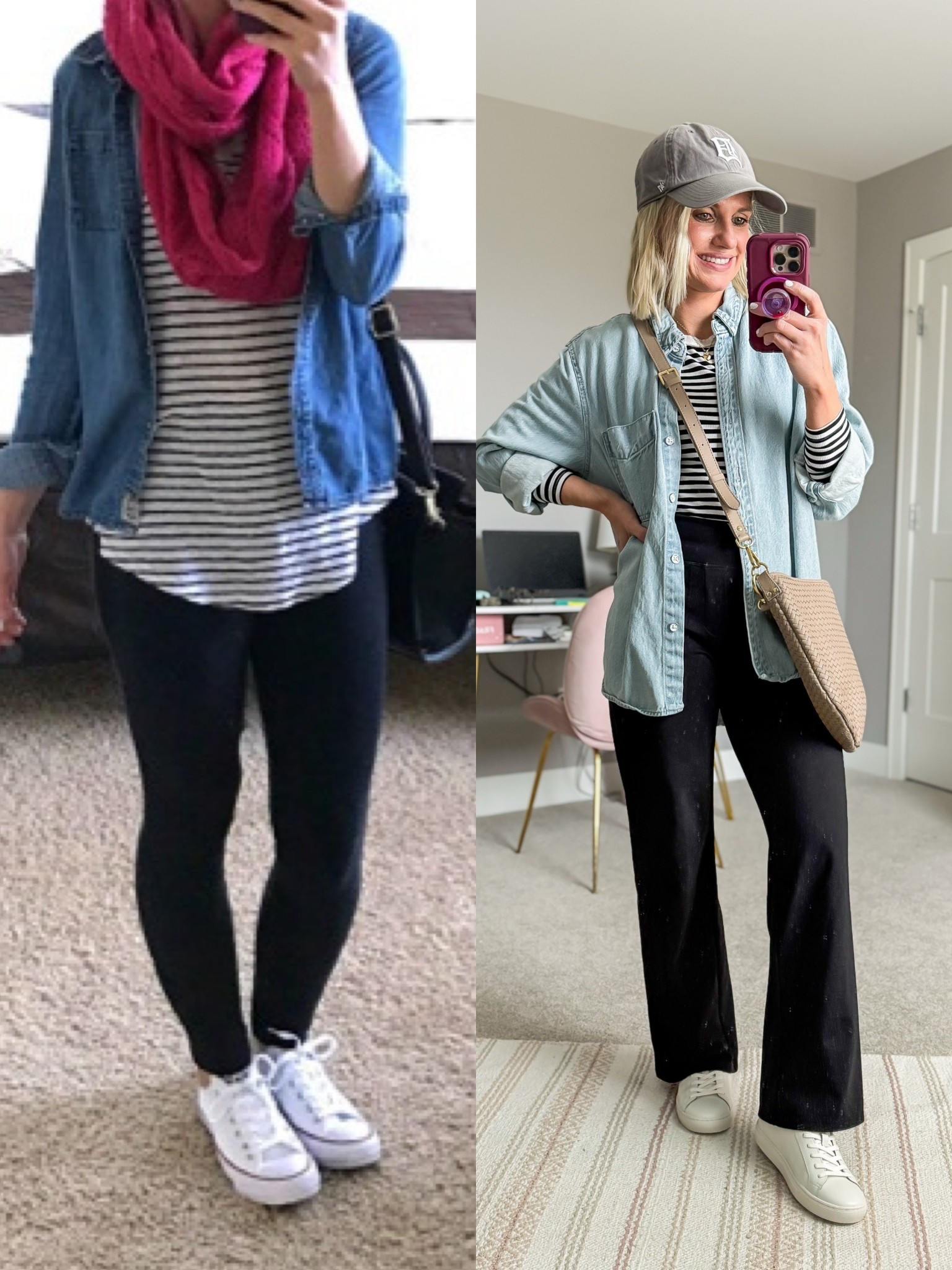 What I wore then vs. what I wore now! Updating an outfit I wore in 2016

#LTKOver40 #LTKootd #LTKPetite
