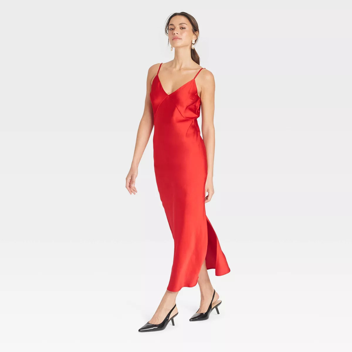 Women's Midi Slip Dress - A New Day™ | Target