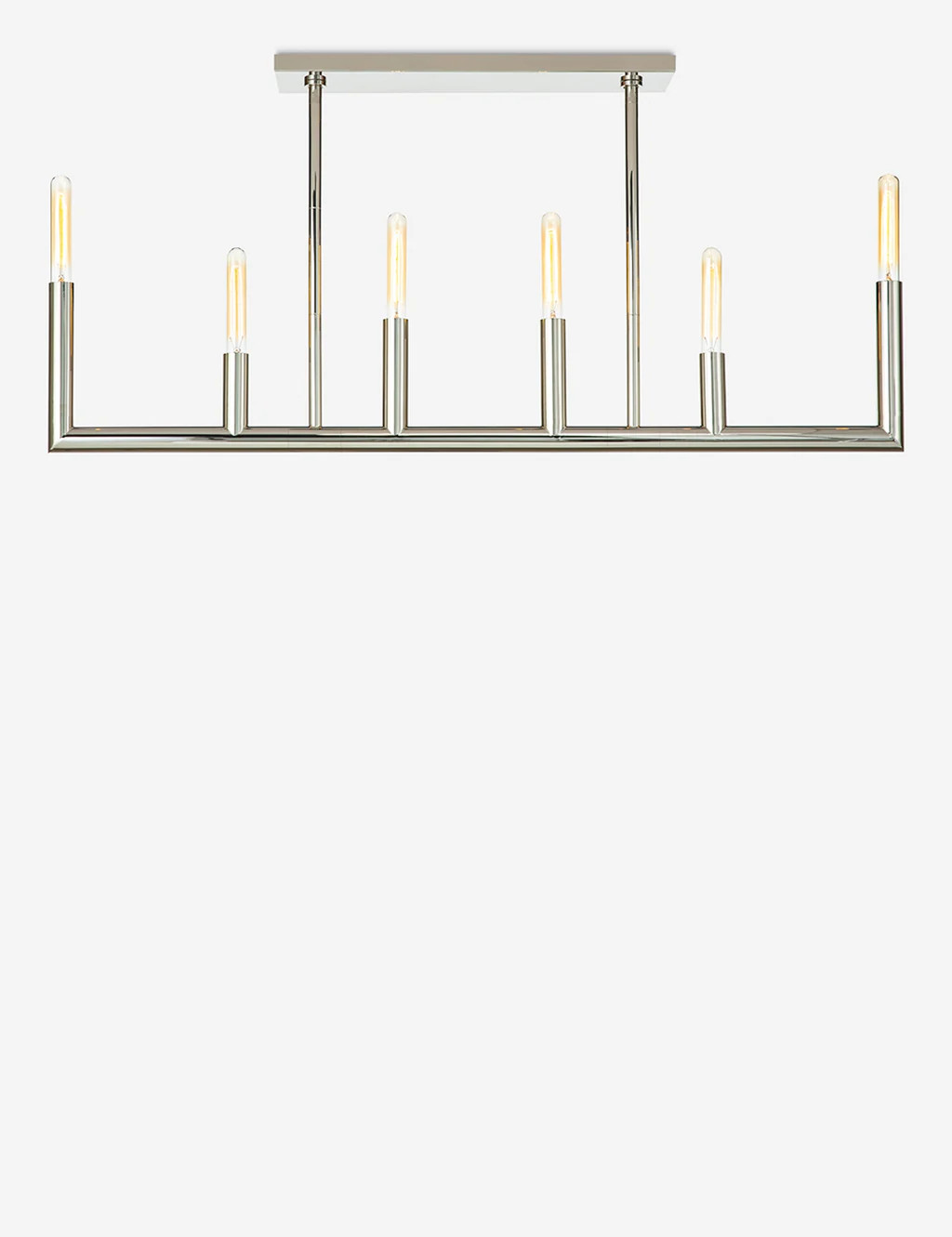 Wolfe Linear Chandelier | Lulu and Georgia 