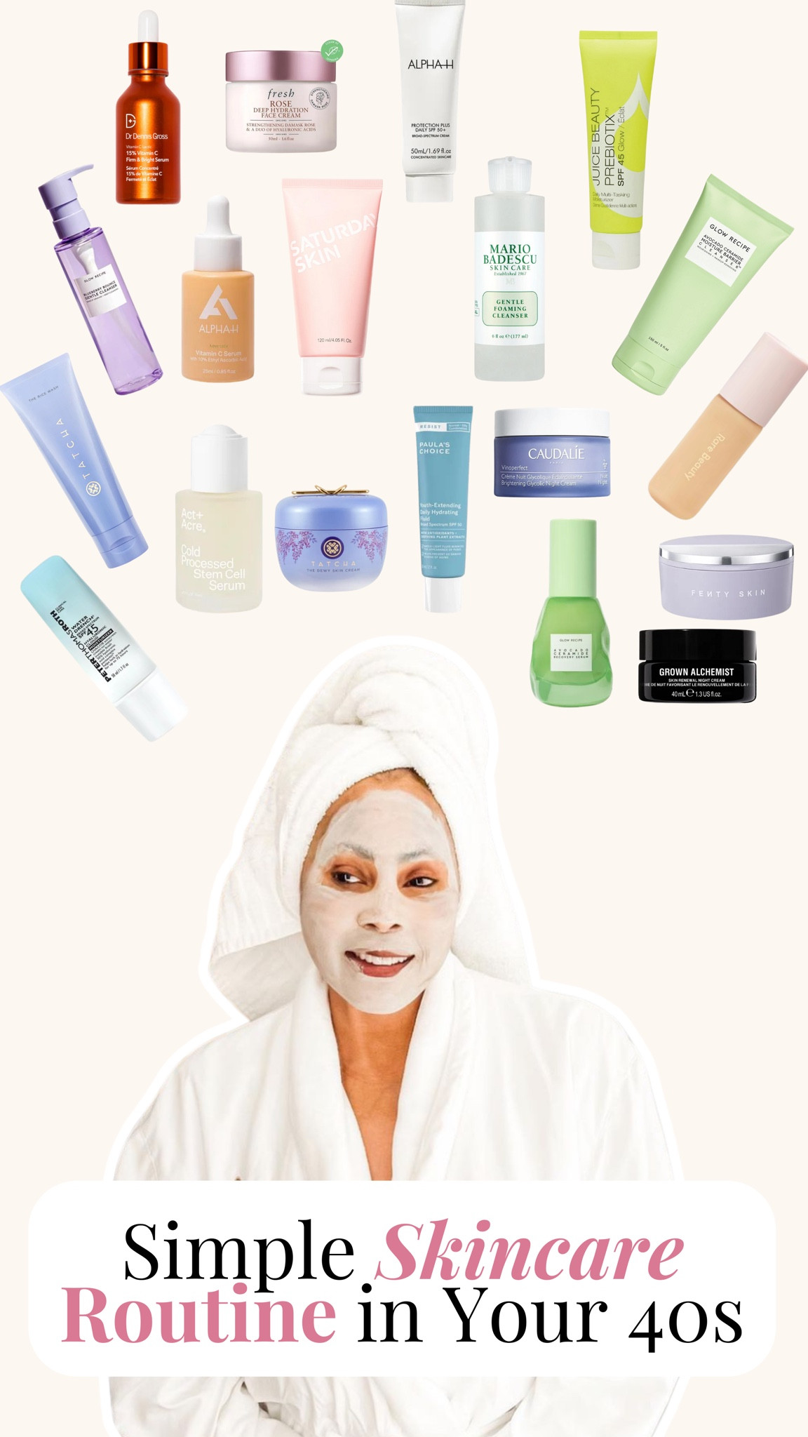 Unlock the secret to timeless beauty with a rejuvenating skincare routine tailored for your 40s. Embrace simplicity with gentle cleansers, antioxidant-rich serums, moisturizers infused with SPF, and nourishing night creams. Elevate your skincare game and achieve flawless skin effortlessly. ✨🌺 #Skincare #SimpleRoutine #FlawlessSkin #AgingGracefully

#LTKbeauty #LTKover40