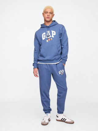 Gap × Disney Mickey Mouse Relaxed Gap Logo Joggers | Gap Factory