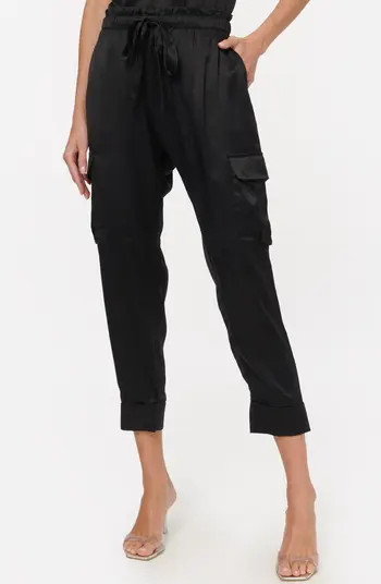 CAMI NYC Carmen Silk Blend Drawstring Pants | Nordstrom | Nordstrom