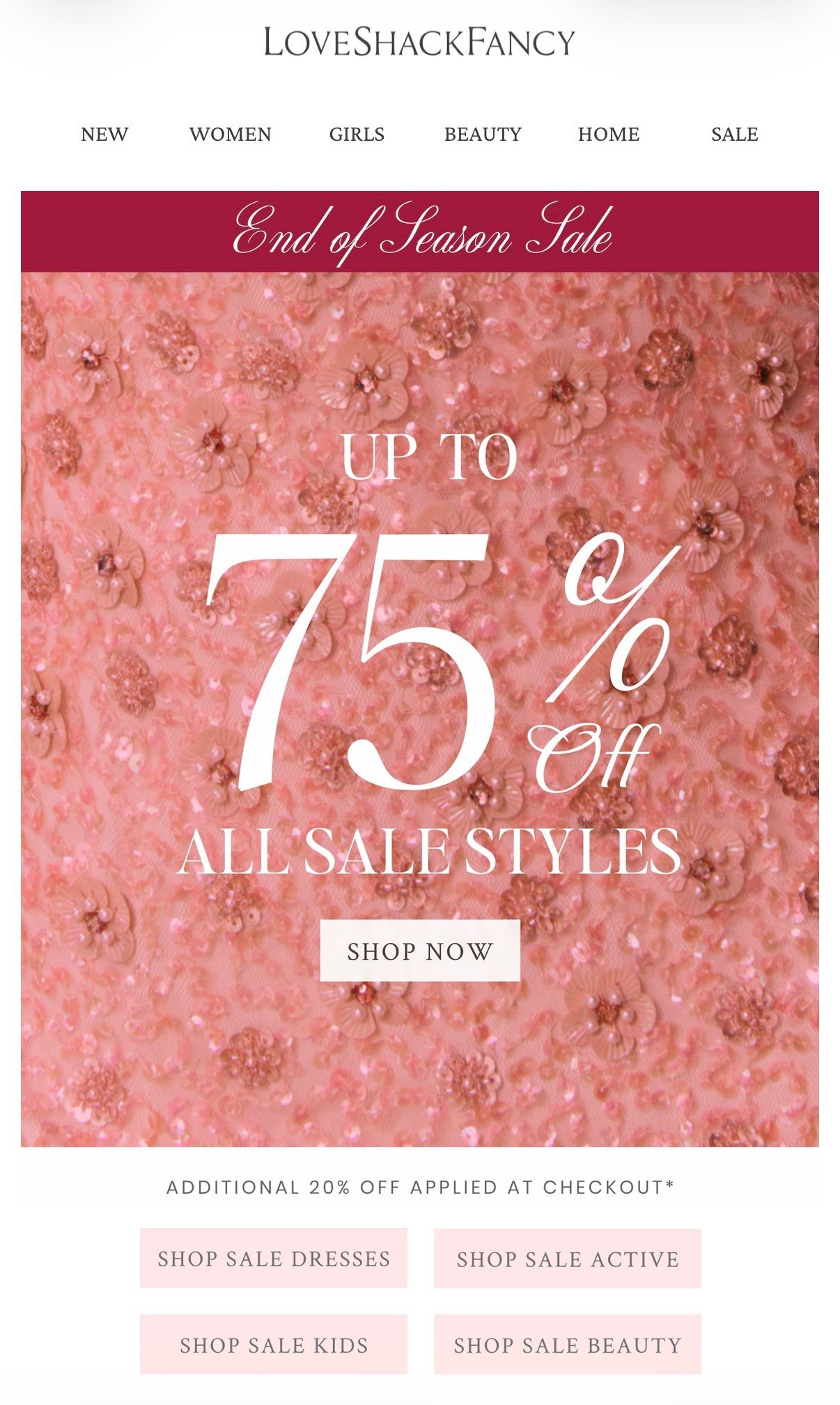 The LoveShackFancy end-of-season sale is HERE 🎀✨
Dreamy dresses, cozy sets, and all the girly pieces you’ve been eyeing — now at the best prices of the season.
I linked my favorite LoveShackFancy finds on LTK so you can treat yourself while the sale is still on!

#loveshackfancy #endofseasonsale #girlystyle #femininefashion #salefinds #LTKfashion #LTKfinds #LTKsale #shoppingfavorites #onlineshopping #treatyourself #ShoppingWithPriiincesss #Atlantamom #AtlantaCreator #Atlantacontentcreators

#LTKSaleAlert #LTKGiftGuide #LTKHoliday