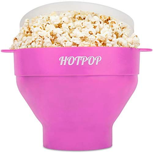 The Original Hotpop Microwave Popcorn Popper, Silicone Popcorn Maker, Collapsible Bowl BPA-Free and  | Amazon (US)