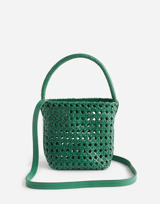 The Handwoven Cane Mini Bag | Madewell
