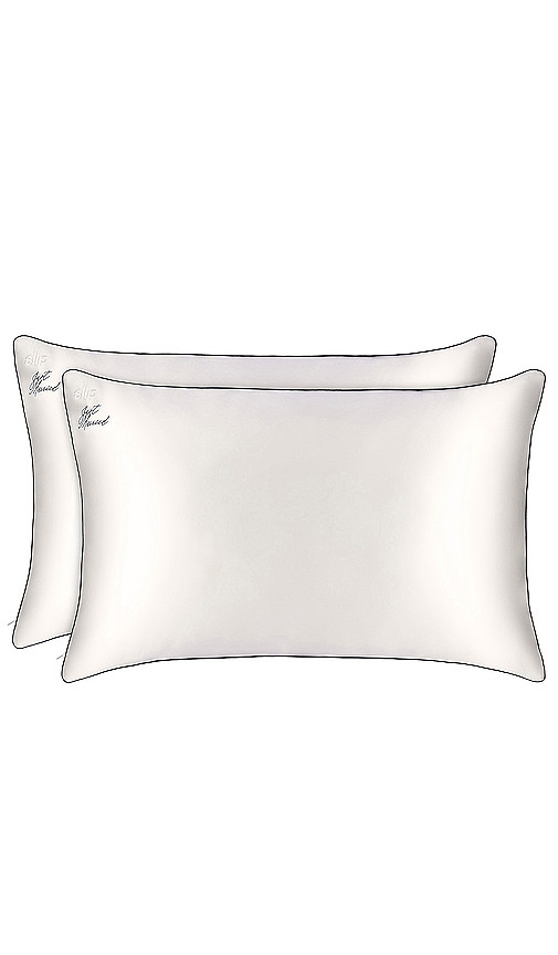 slip Queen/Standard Just Married Pillowcase Set in White. | Revolve Clothing (Global)