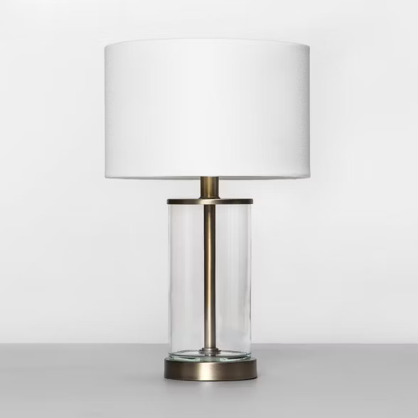 Fillable Accent with USB Table Lamp  Brass - Project 62™ | Target