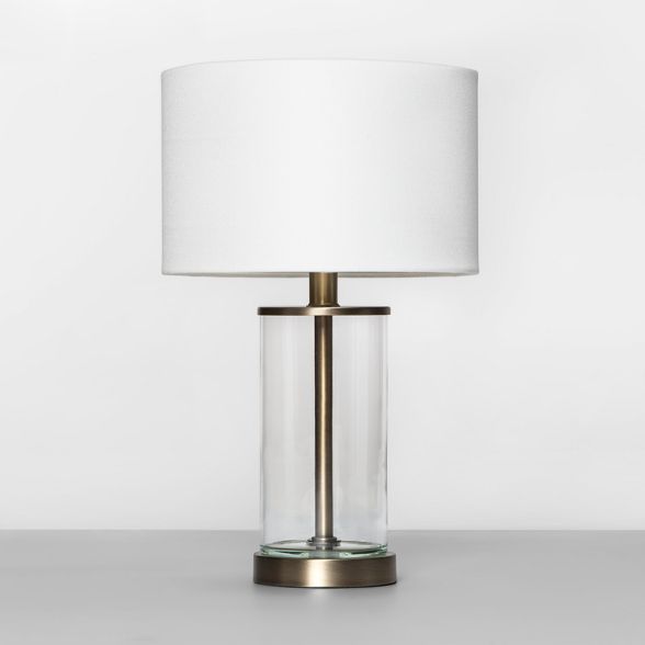 Fillable Accent with USB Table Lamp Brass - Project 62™ | Target