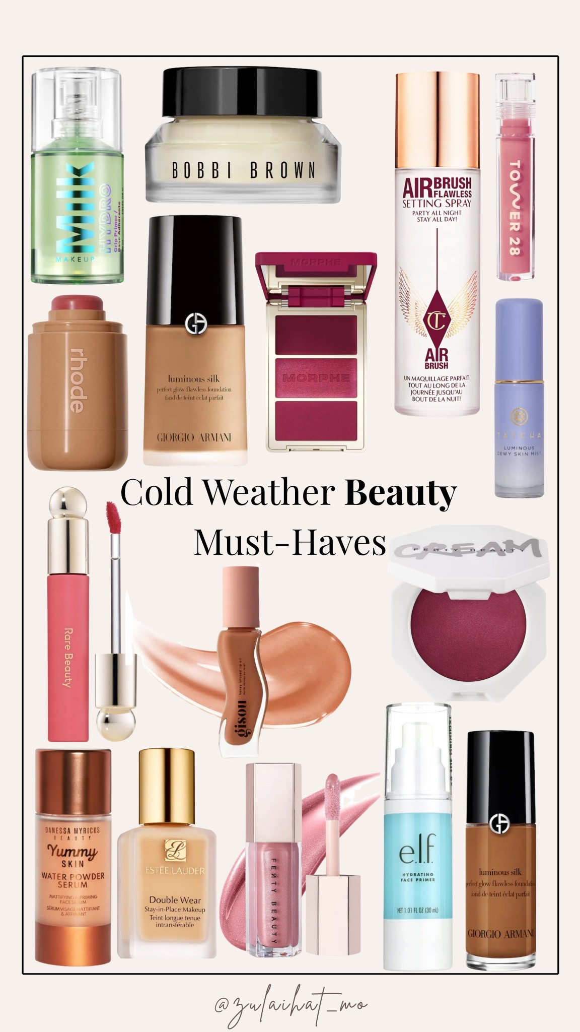 Your makeup NEEDS a winter swap.

These beauty products hold up in cold weather; hydrated, long-lasting, and perfect for holiday glam. 💋

#LTKselfcare #LTKBeauty