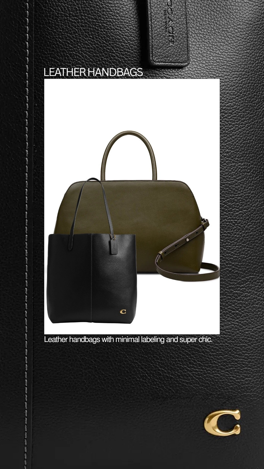 Chicest with minimal labeling/logo.

#LTKOver40 #LTKSeasonal #LTKStyleTip