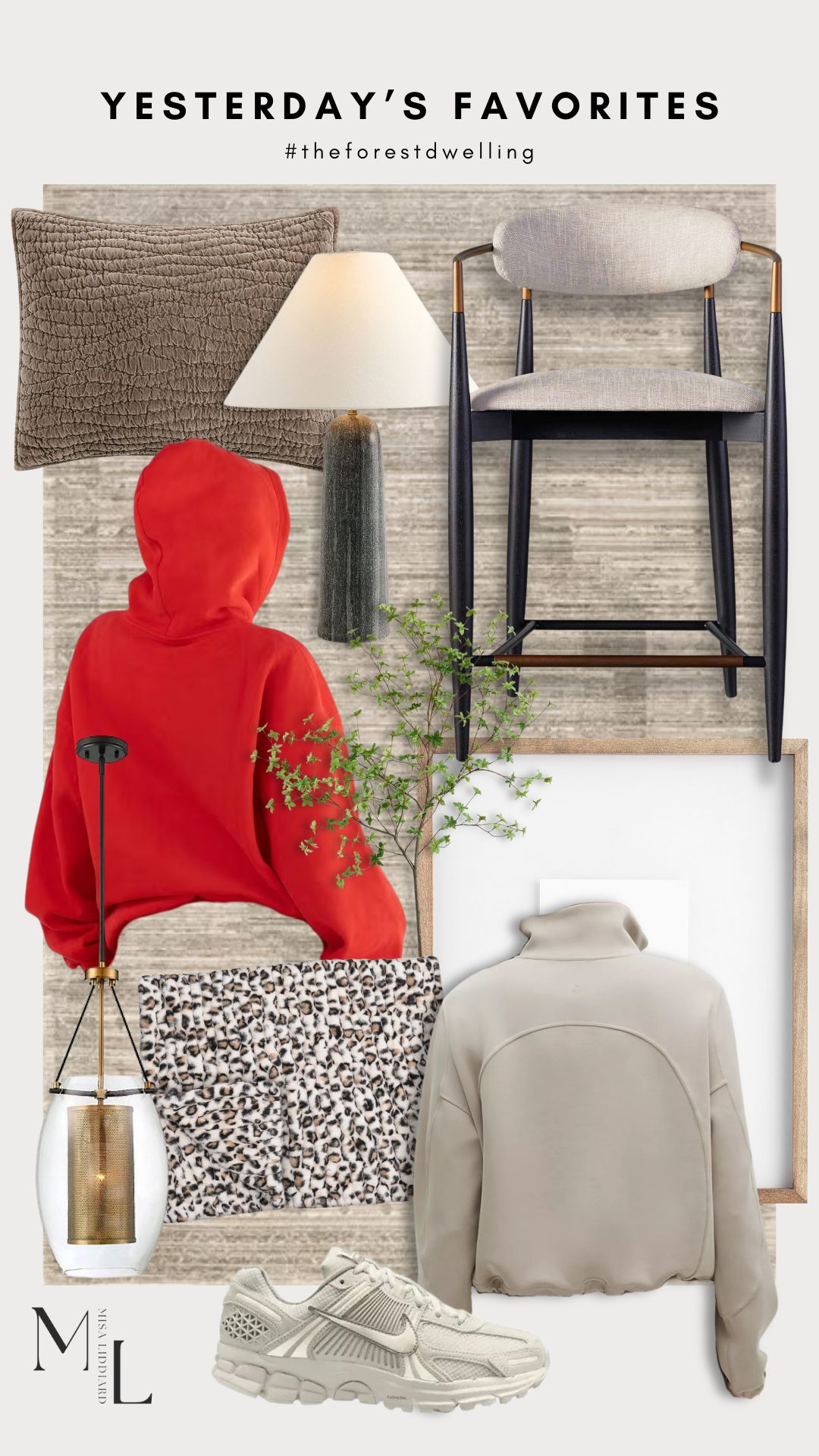 Yesterday's favorites! This hoodie is the best. My whole family loves them too. Oversized fit and slightly weighted material. I've been loving the Vomero 5's. We just had the Jagger counter stools cleaned and I am so happy with how the performance fabric has held up over the years.  

 #LTKHome