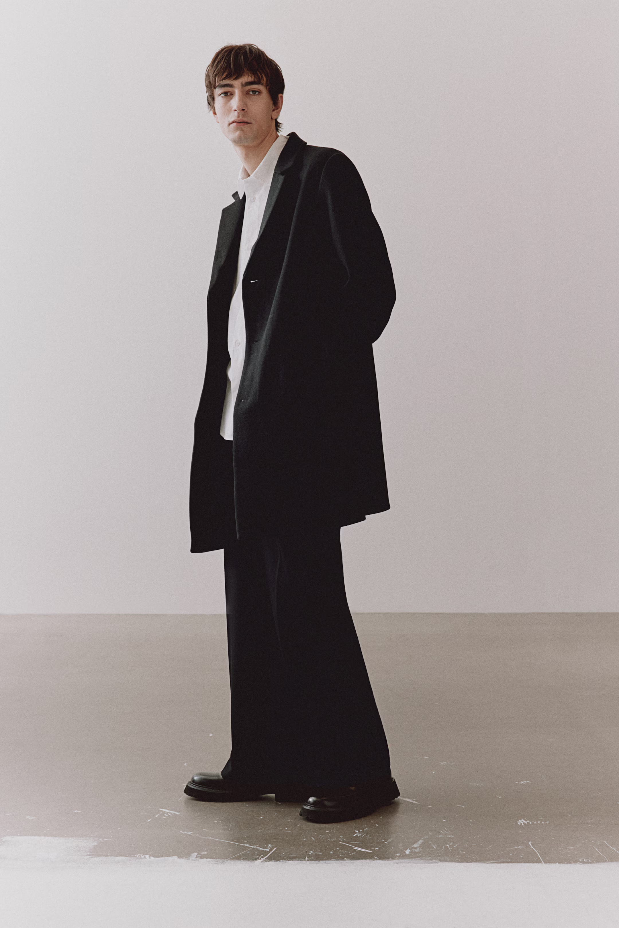 Slim Fit Wool-Blend Coat | H&M (US + CA)