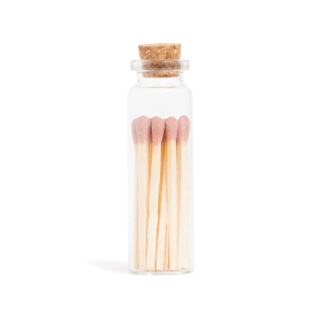 Dusty Rose Matchsticks in Small Corked Vial | Minted