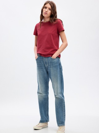 100% Organic Cotton Vintage Crewneck T-Shirt | Gap (US)