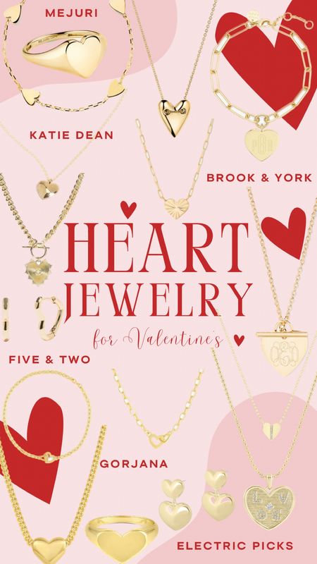 Heart Jewelry Valentine’s Day 


#LTKGiftGuide #LTKstyletip
