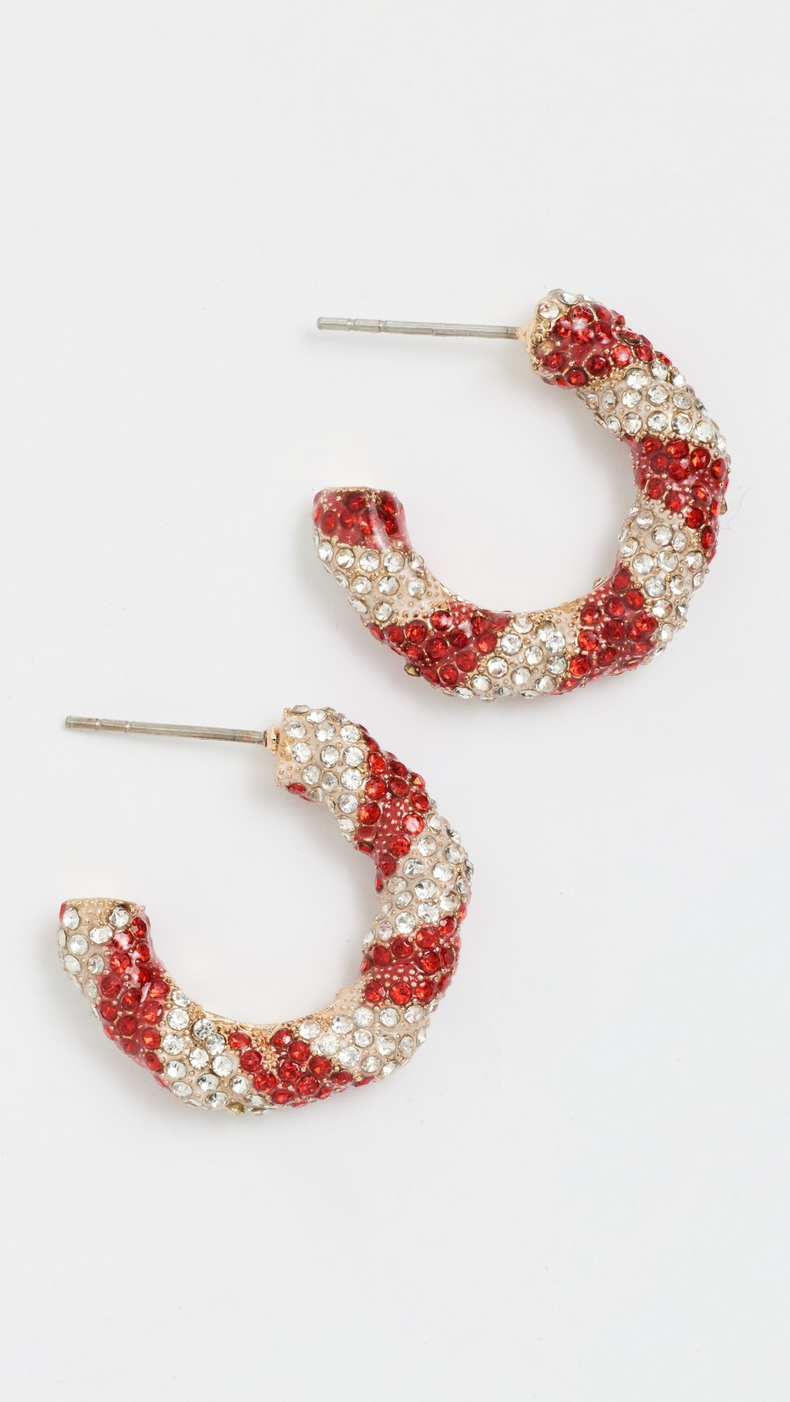 Peppermint Hoop Earrings | Shopbop