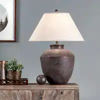 Nuloom Lindos 30" Resin Table Lamp - 22"W x 22"D x 30"H | Bed Bath & Beyond