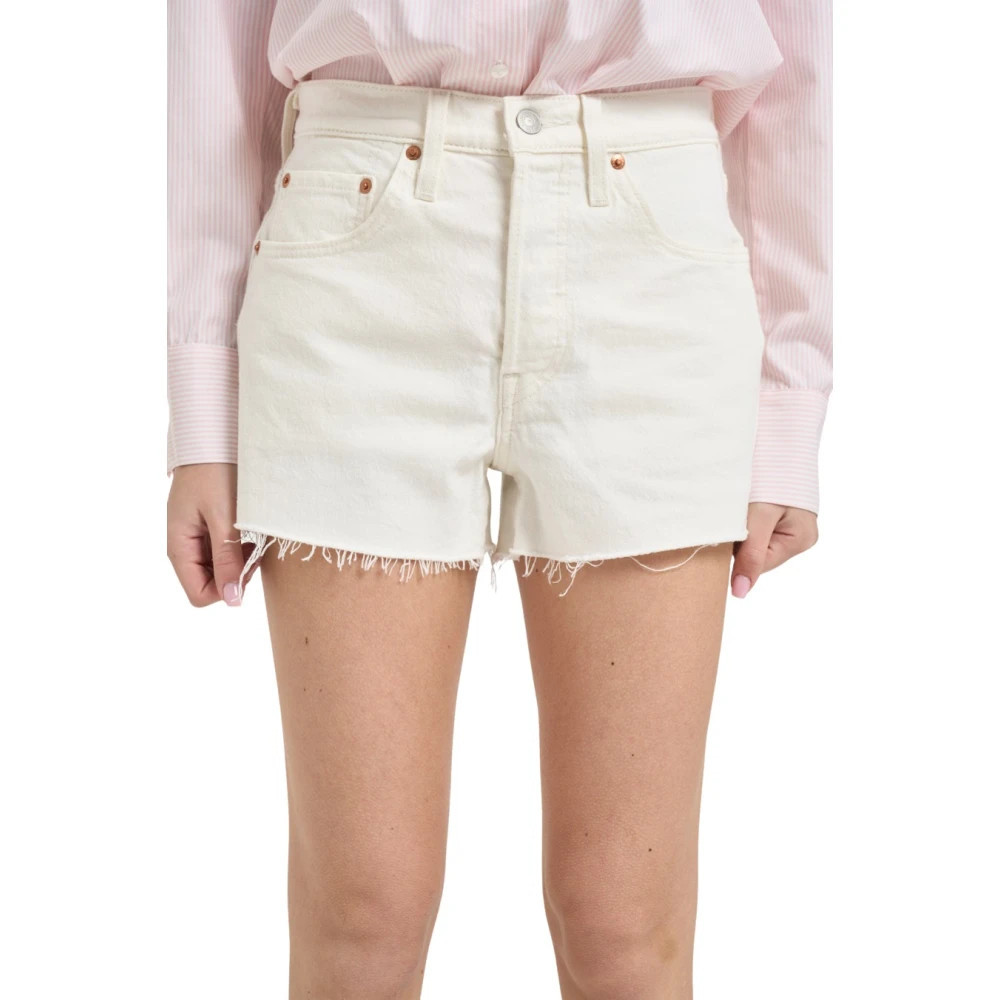 Levi's - 501 Shorts - Femme - Shorts - Beige - Taille: W25 | Miinto FR