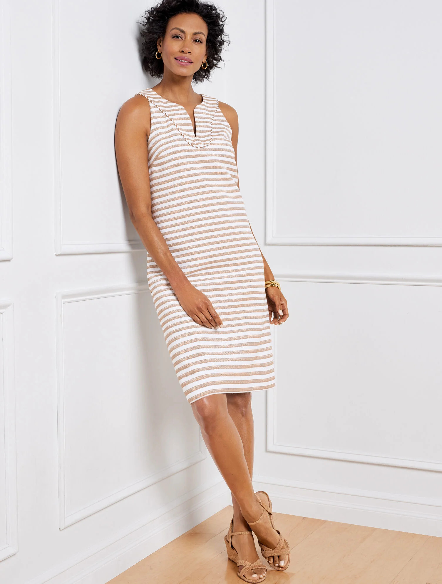 Shift Dress - Sunlight Stripe | Talbots