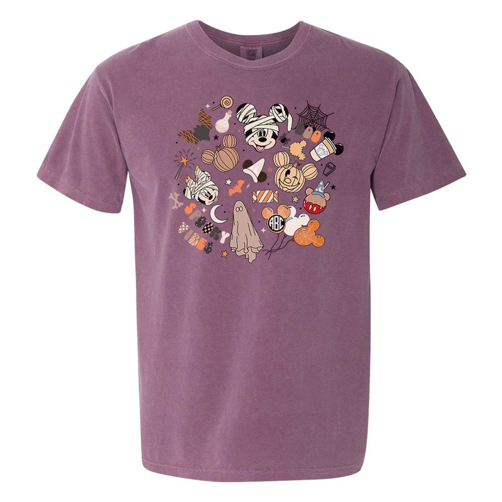 Monogrammed 'Disney Halloween' T-Shirt | United Monograms