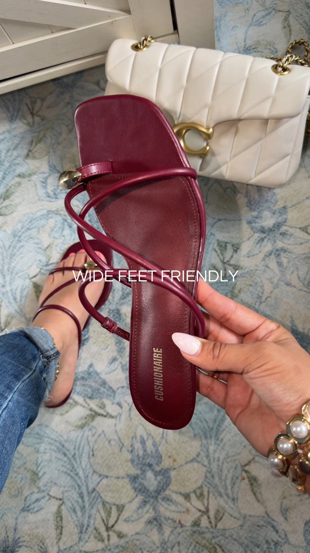 Most gorgeous wide foot friendly heels ✨ #kittenheels #widefootfriendly #heels 