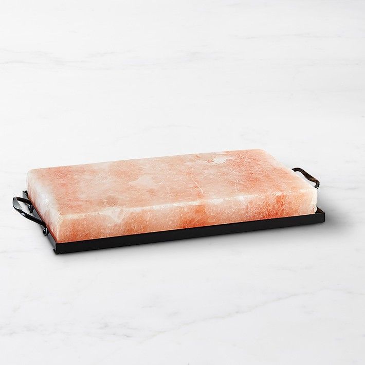 Williams Sonoma Himalayan Salt Plank with Holder | Williams-Sonoma