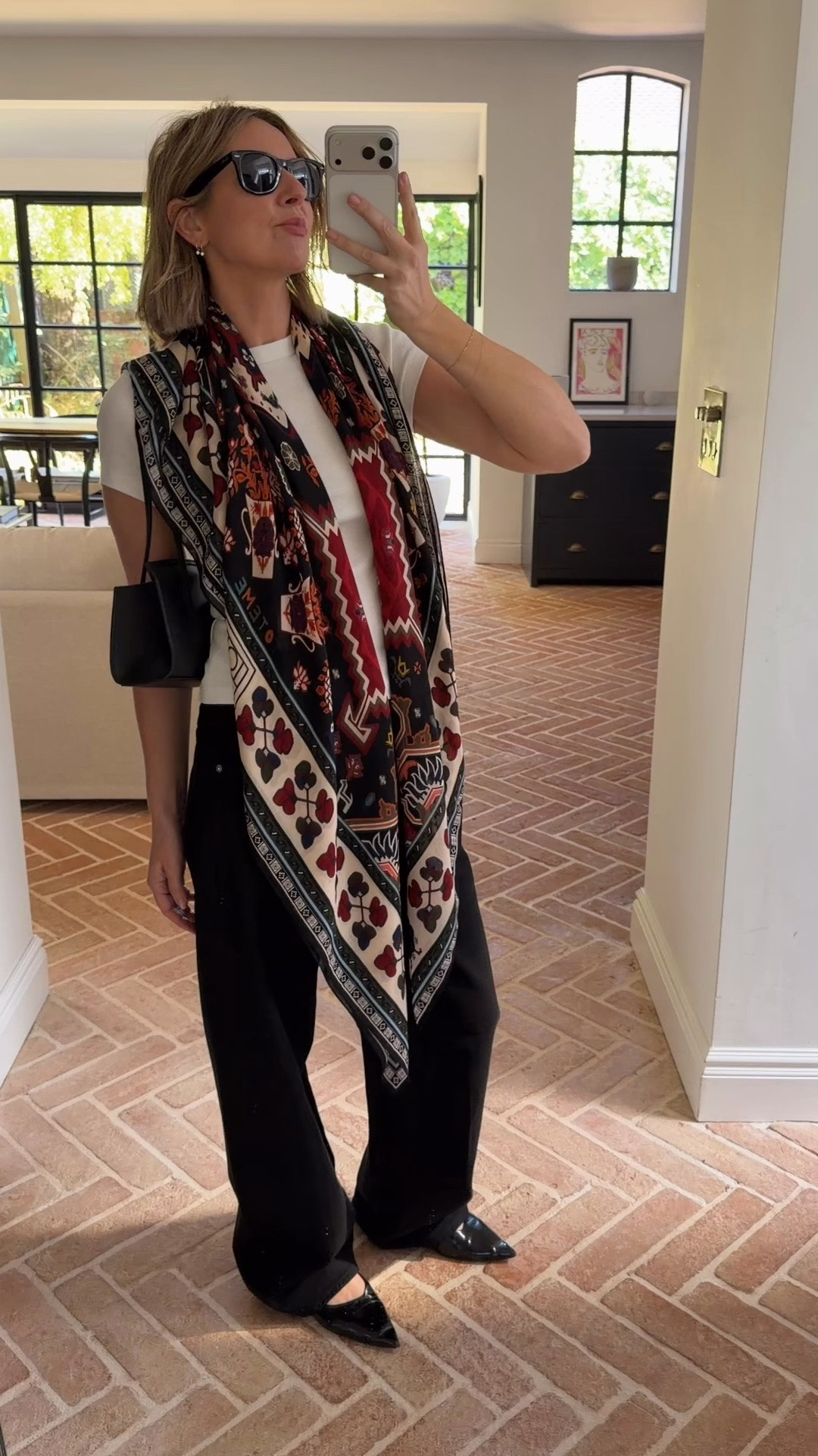 September in outfits so far - Olsen coded scarves. Leather shirt. denim. Trench coat. White t.shirt

#LTKuk #LTKFashionMonth #LTKautumn