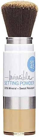 Supergoop! Invincible Setting Powder, Medium - 0.15 oz - 100% Mineral Makeup Setting Powder & Bro... | Amazon (US)