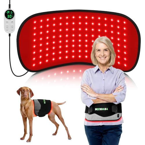 Red-Light-Therapy-for-Body,2026 Upgraded-4 Modes 5 Stage Power Medical-Grade TPU Mat for Body Pain Relief,20"x 9"Dual Wavelength Infrared Red Light Blanket LEDs | Amazon (US)