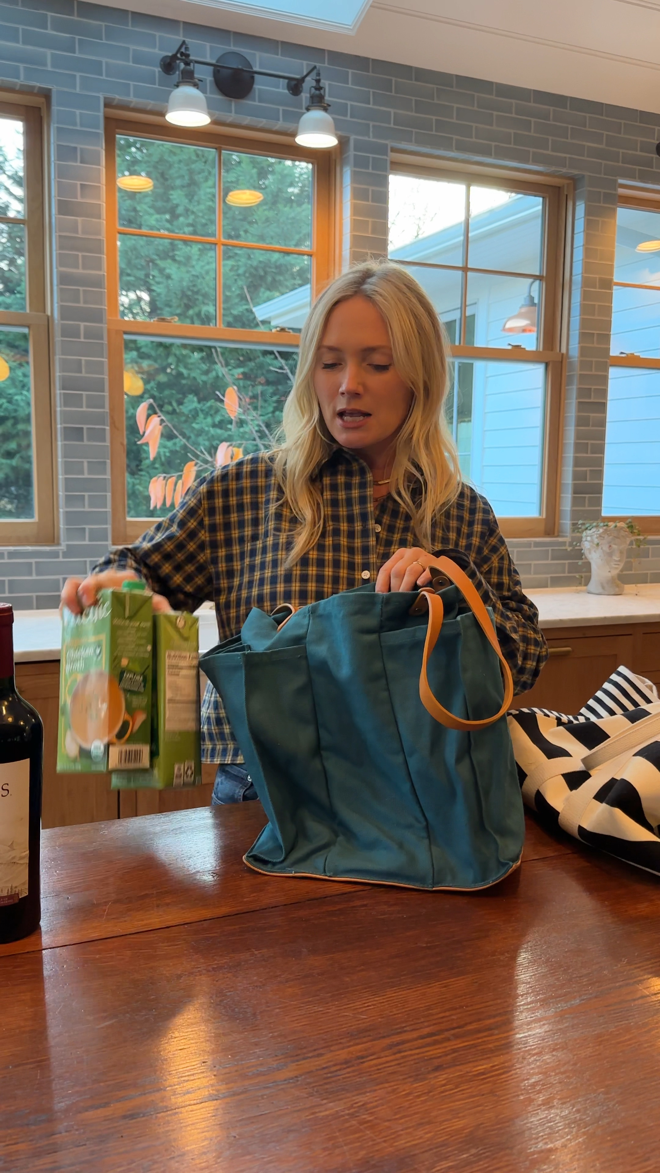 This bag is EXCELLENT. It’s VERY cute and surprisingly spacious but it’s also so good for making sure that your delicate fruits and veggies don’t get smooshed in a huge bag (each veggie gets a compartment). It’d be the perfect gift for anyone who grocery shops (so kind of everyone, I guess?), for city dwellers, or for the farmers market fanatic in your life :)

#LTKGiftGuide #LTKCyberWeek #LTKfamily