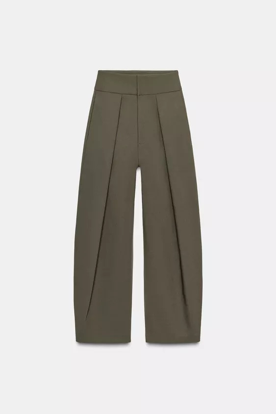 PLEATED BALLOON PANTS | Zara US