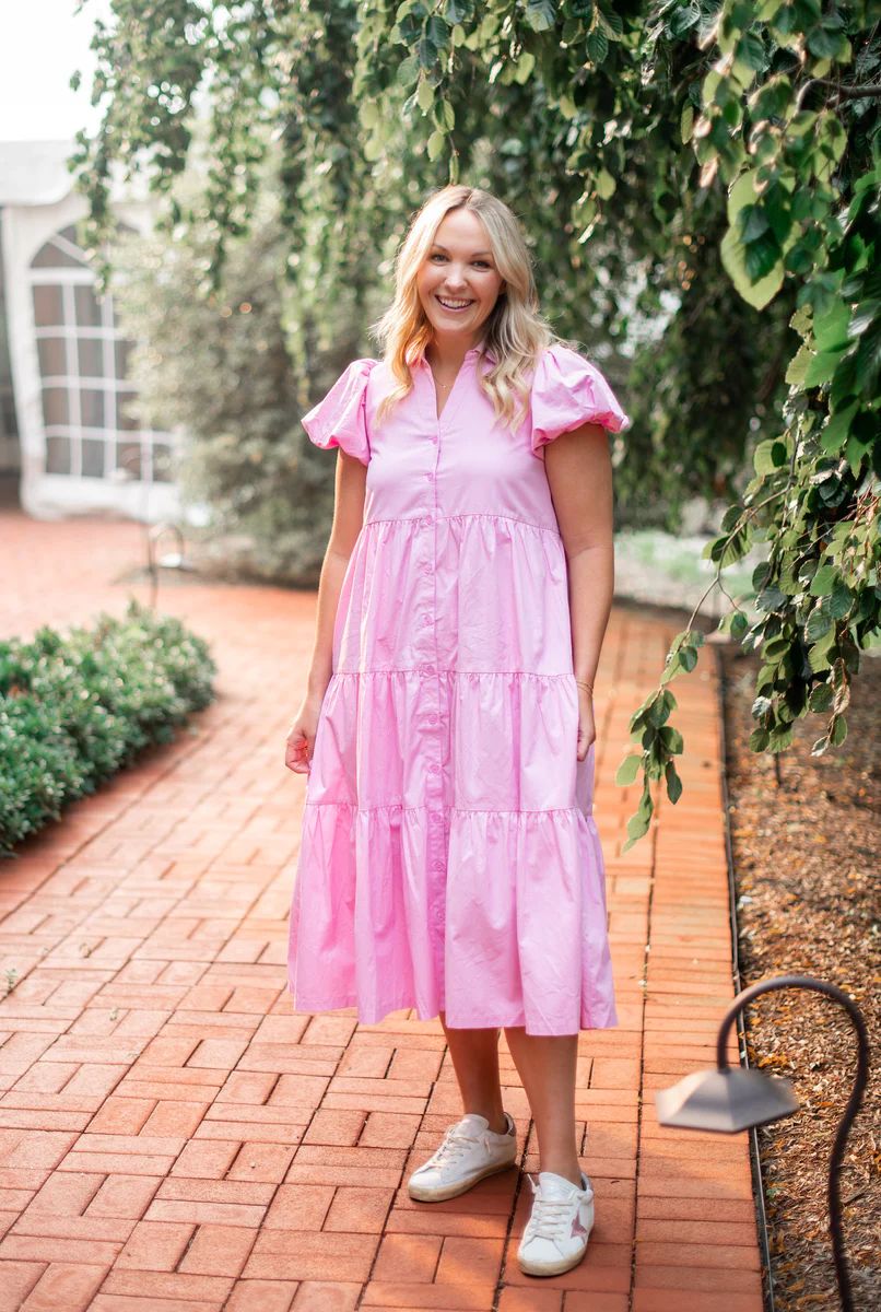 The Ellie Dress in Pink | Stockplace
